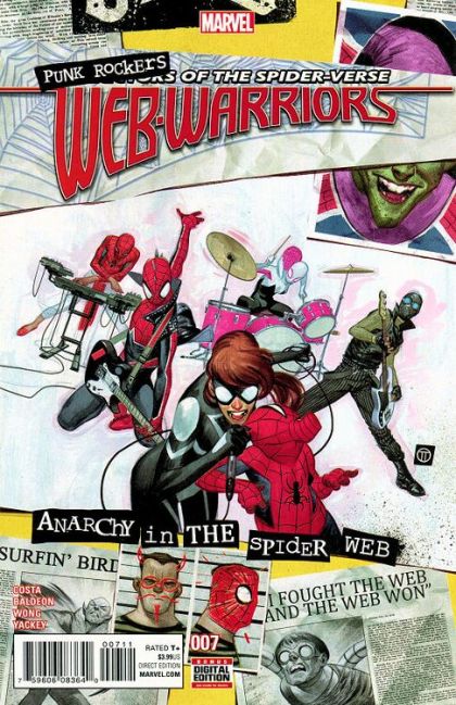 Web Warriors #7 (Julian Totino Tedesco Regular) Cover