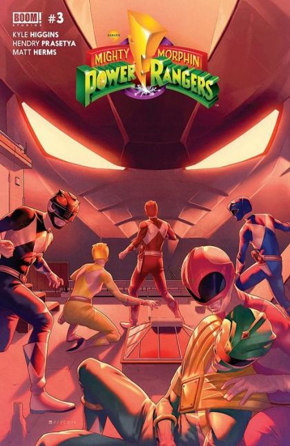 Mighty Morphin Power Rangers, Vol. 1 (Boom! Studios) #3A (Jamal Campbell Regular) Cover
