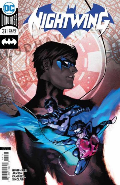 Nightwing, Vol. 4 #37B (Variant Yasmine Putri Cover) Cover