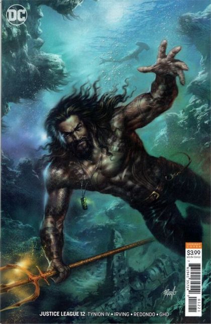Justice League, Vol. 3 #12B (Lucio Parrillo Aquaman Movie Variant) Cover