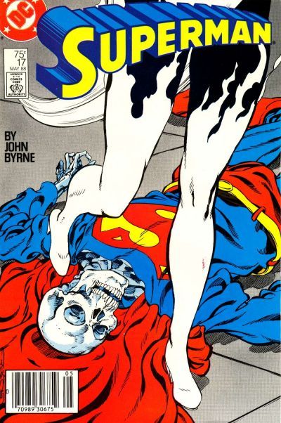 Superman, Vol. 2 #17B (Newsstand Edition) Cover
