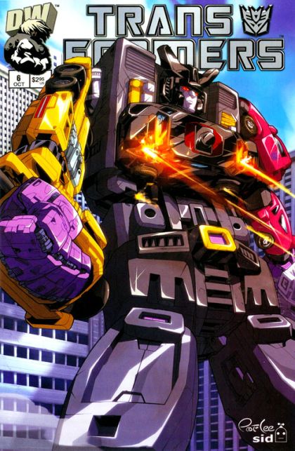 Transformers Generation 1, Vol. 1 #6B (Decepticon) Cover