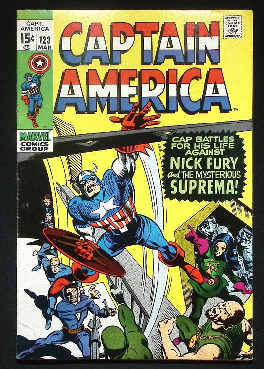 Captain America, Vol. 1 #123