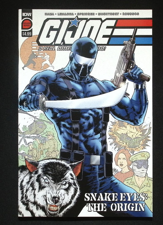 G.I. Joe: A Real American Hero - Snake Eyes Origin #1B (Exclusive Reprint)