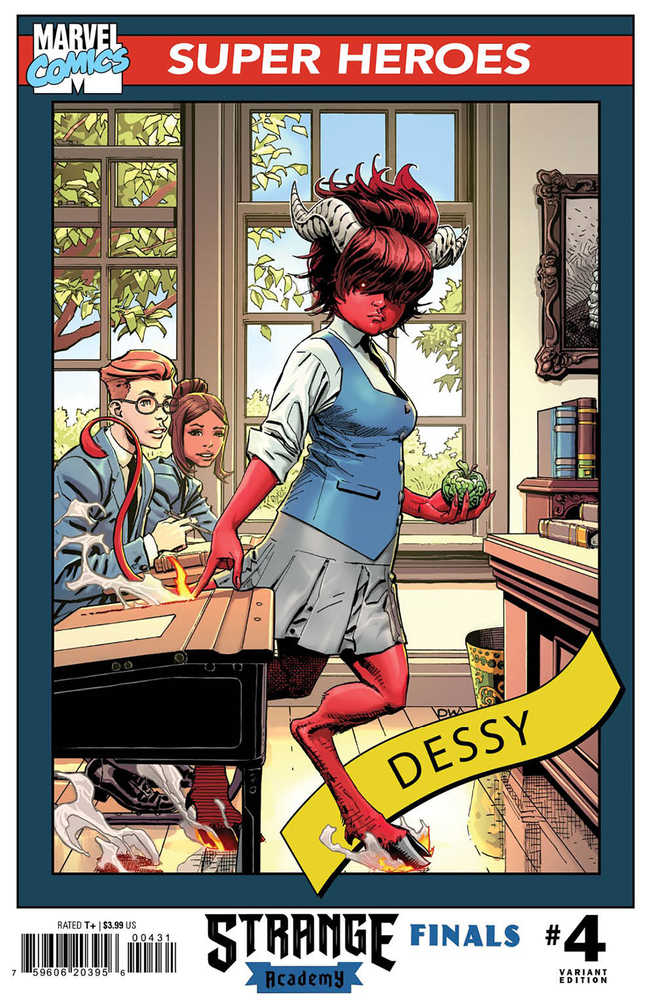 Strange Academy Finals #4 Weaver Trading Card Variant