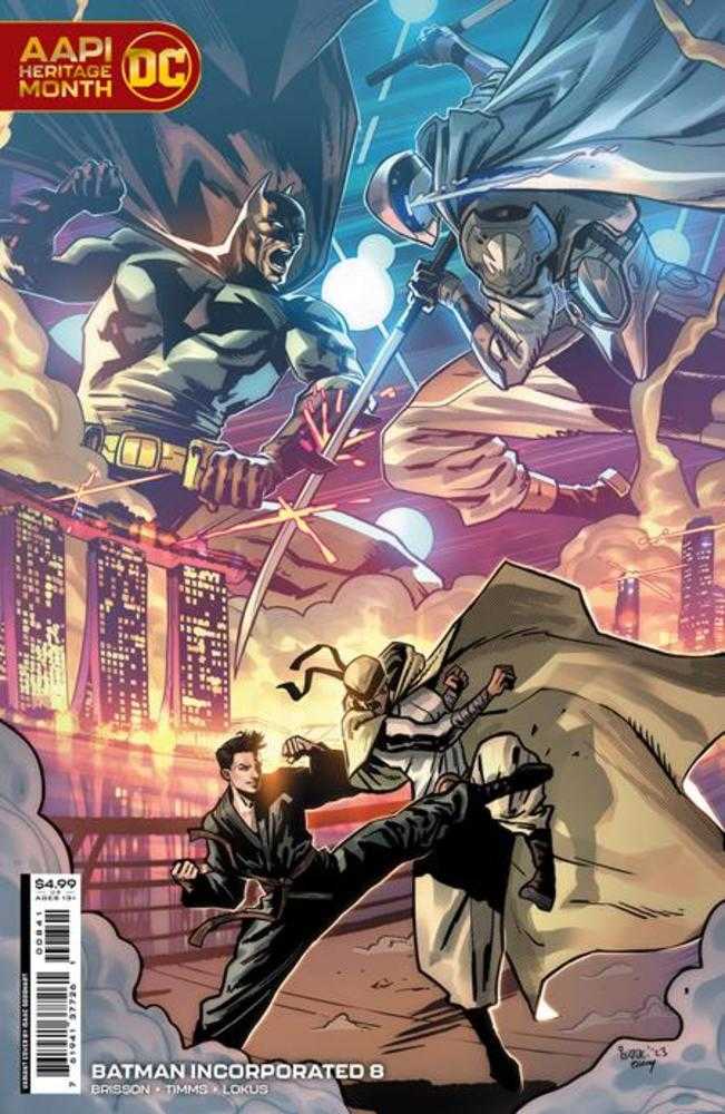 Batman Incorporated #8 Cover C Isaac Goodhart Aapi Heritage Month Card Stock Variant