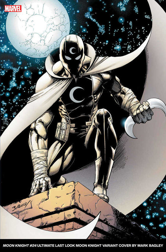 Moon Knight 24 Mark Bagley Ultimate Last Look Variant