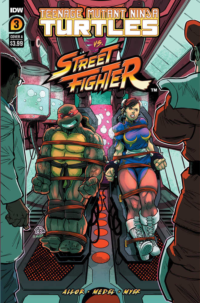 Teenage Mutant Ninja Turtles vs. Street Fighter #3 Cover A (Medel)