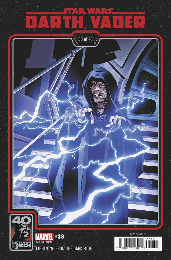 Star Wars: Darth Vader 38 Chris Sprouse Return Of The Jedi 40th Anniversary Variant [Dd]