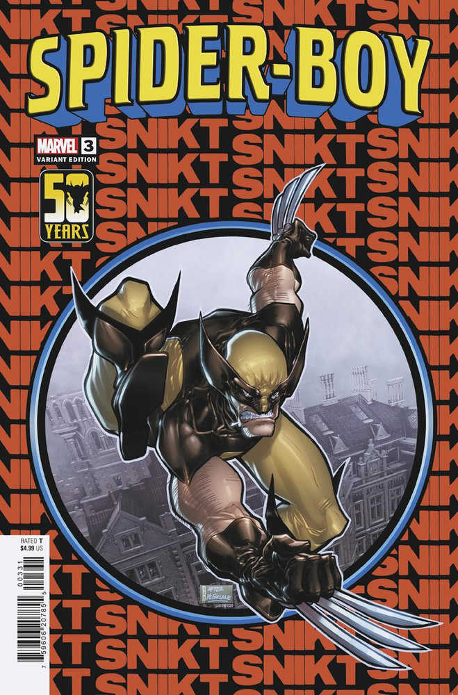 Spider-Boy 3 David Baldeon Wolverine Wolverine Wolverine Variant